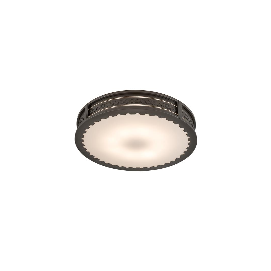 Cilindro Circleline 8 Light 42" Wide Semi-Flush Drum Ceiling Fixture
