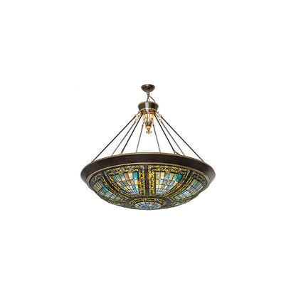 Fleur-de-lis 8 Light 45" Wide Pendant