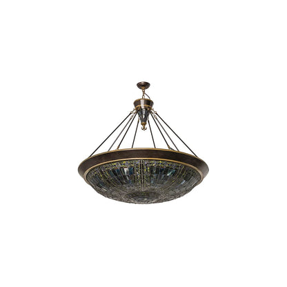 Fleur-de-lis 8 Light 45" Wide Pendant