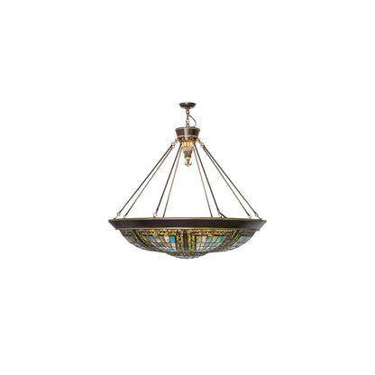 Fleur-de-lis 8 Light 45" Wide Pendant