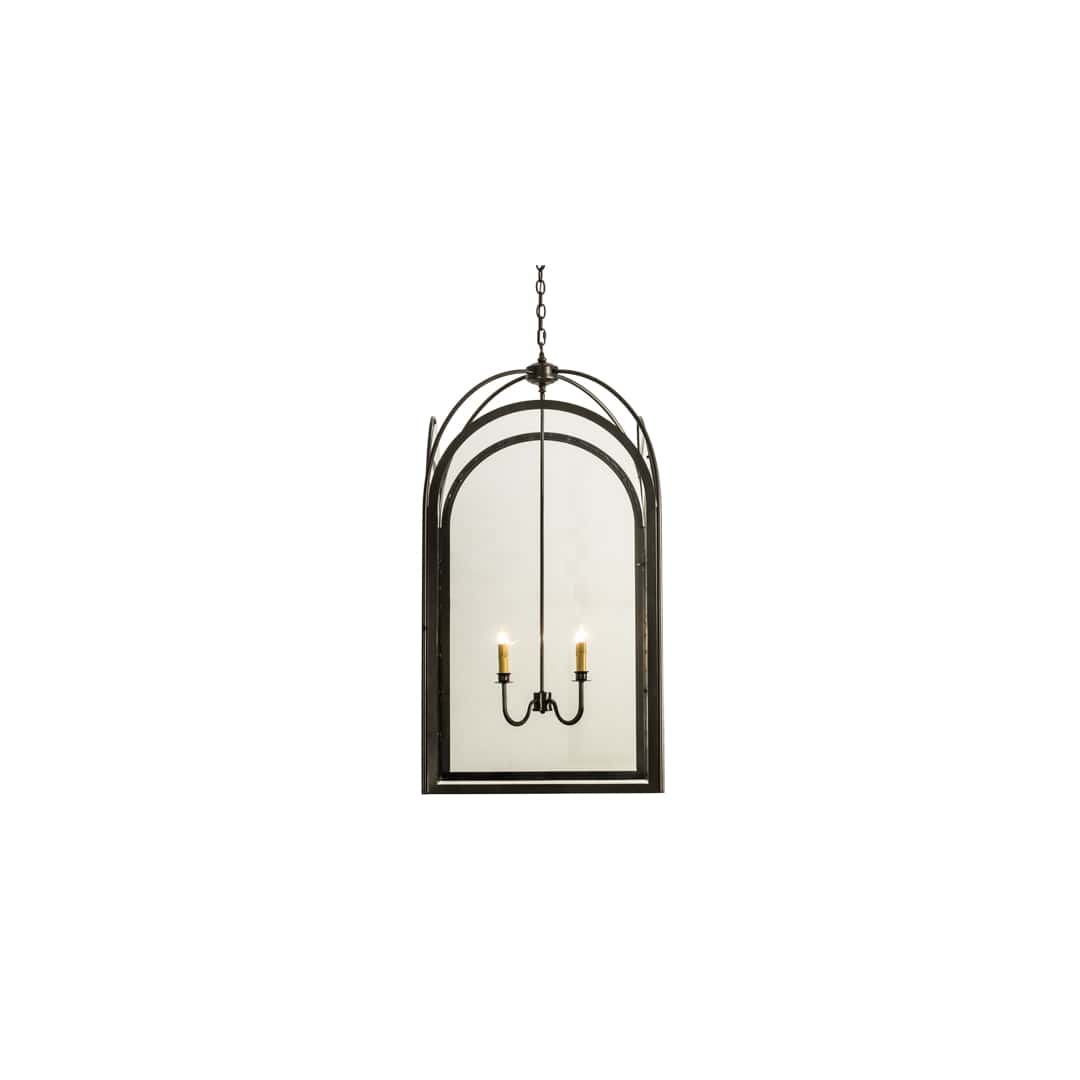 Perin 4 Light 34" Wide Taper Candle Pendant