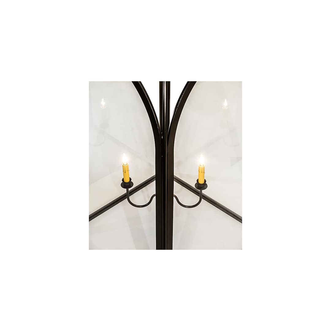 Perin 4 Light 34" Wide Taper Candle Pendant