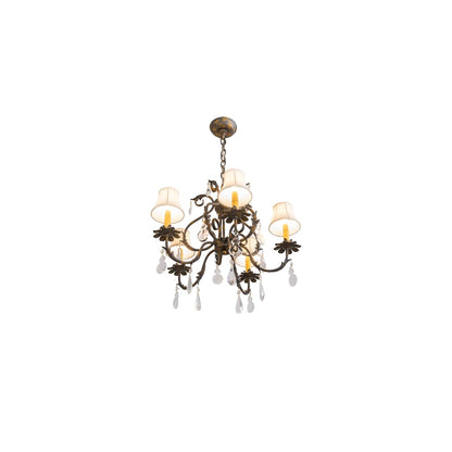 Chantilly 5 Light 25" Wide Crystal Chandelier