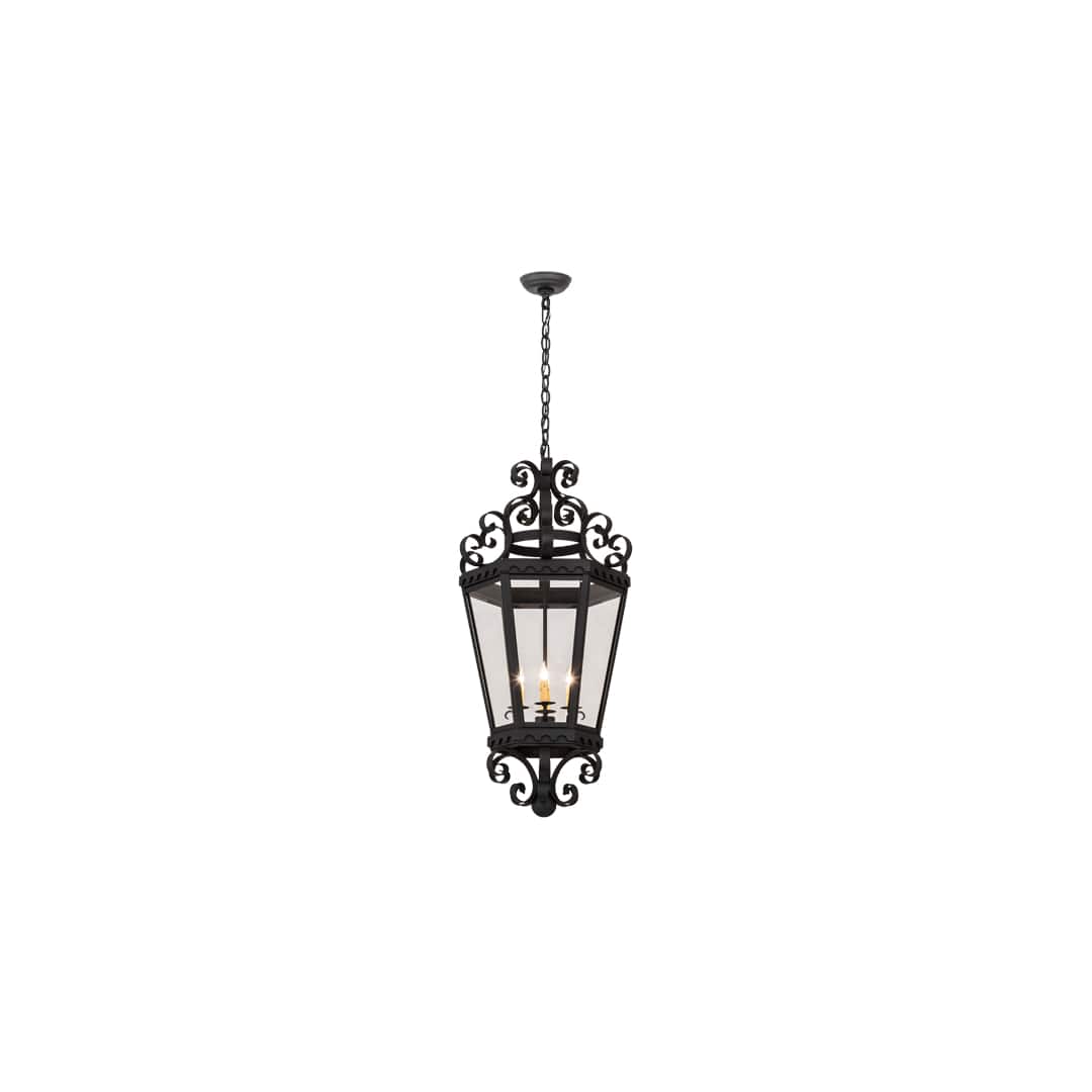 Cadenza 4 Light 18" Wide Taper Candle Pendant