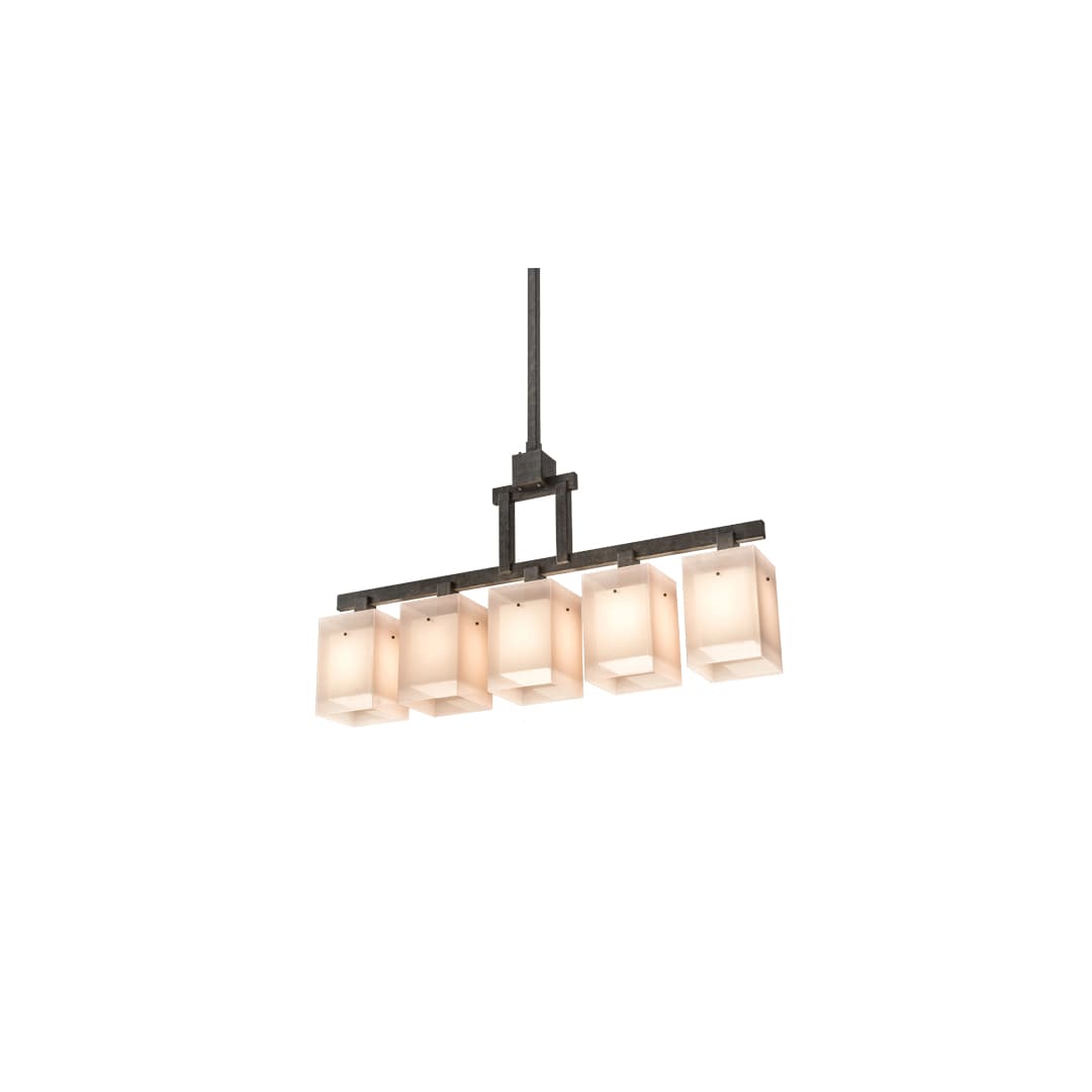 Metro 5 Light 8" Wide Linear Pendant