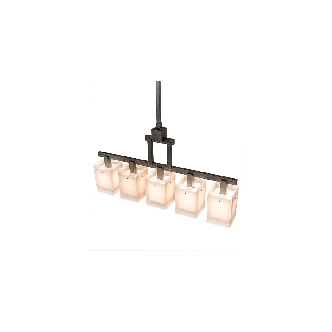 Metro 5 Light 8" Wide Linear Pendant