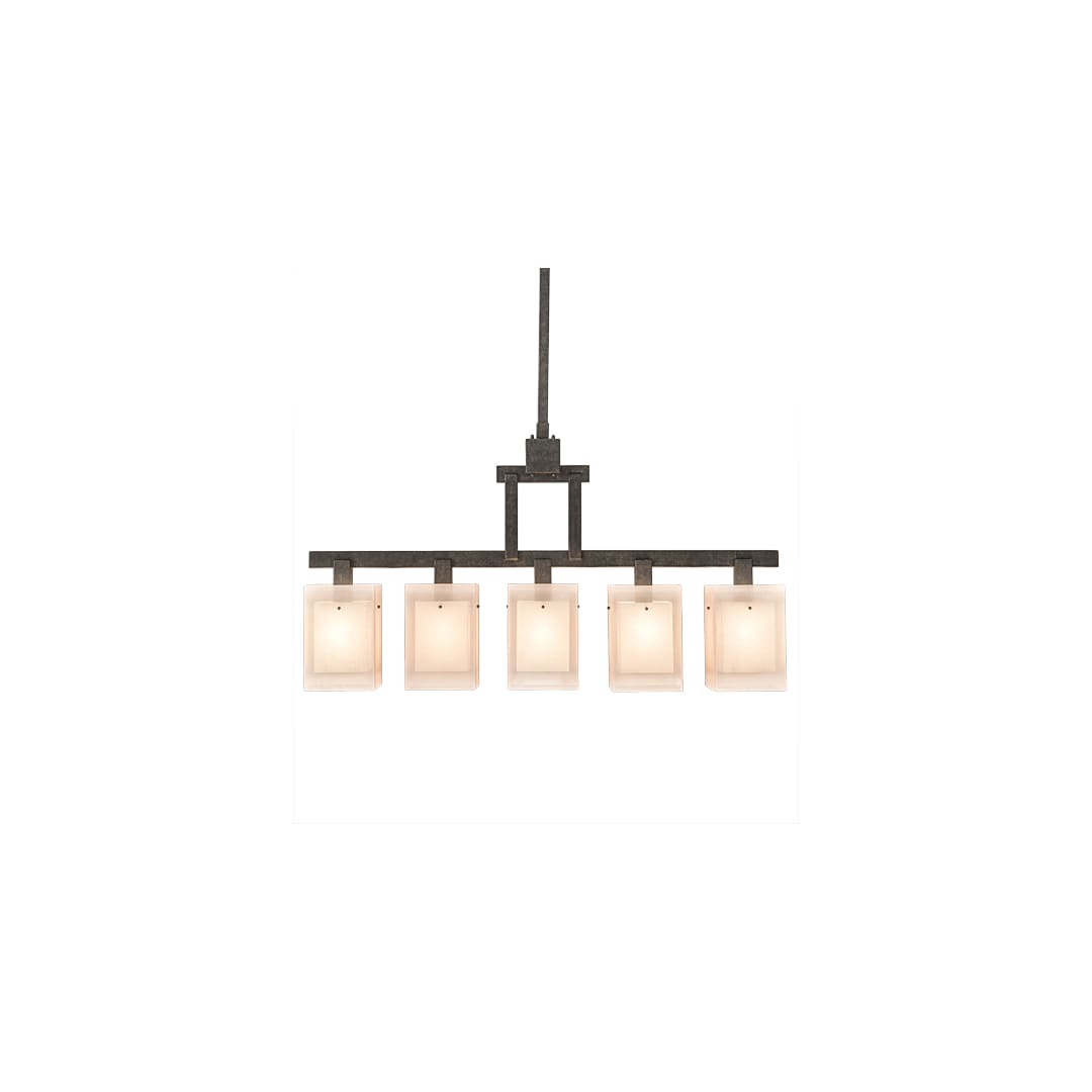 Metro 5 Light 8" Wide Linear Pendant