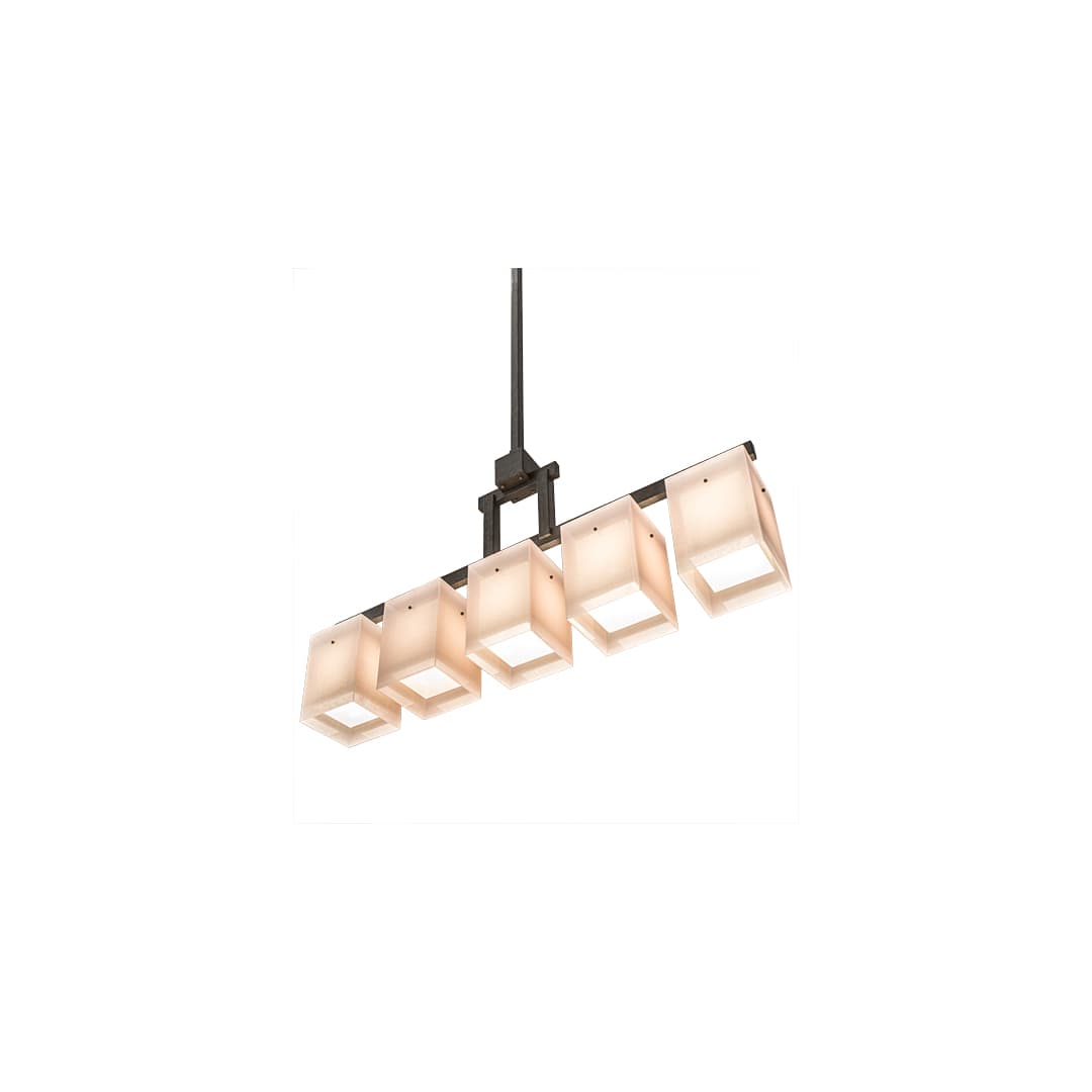 Metro 5 Light 8" Wide Linear Pendant