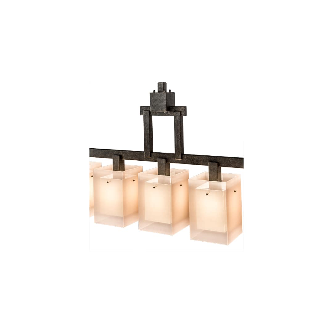 Metro 5 Light 8" Wide Linear Pendant