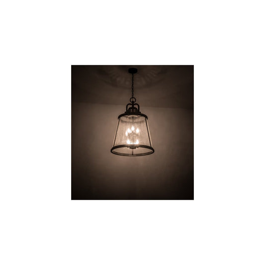 Steadman 6 Light 26" Wide Taper Candle Pendant
