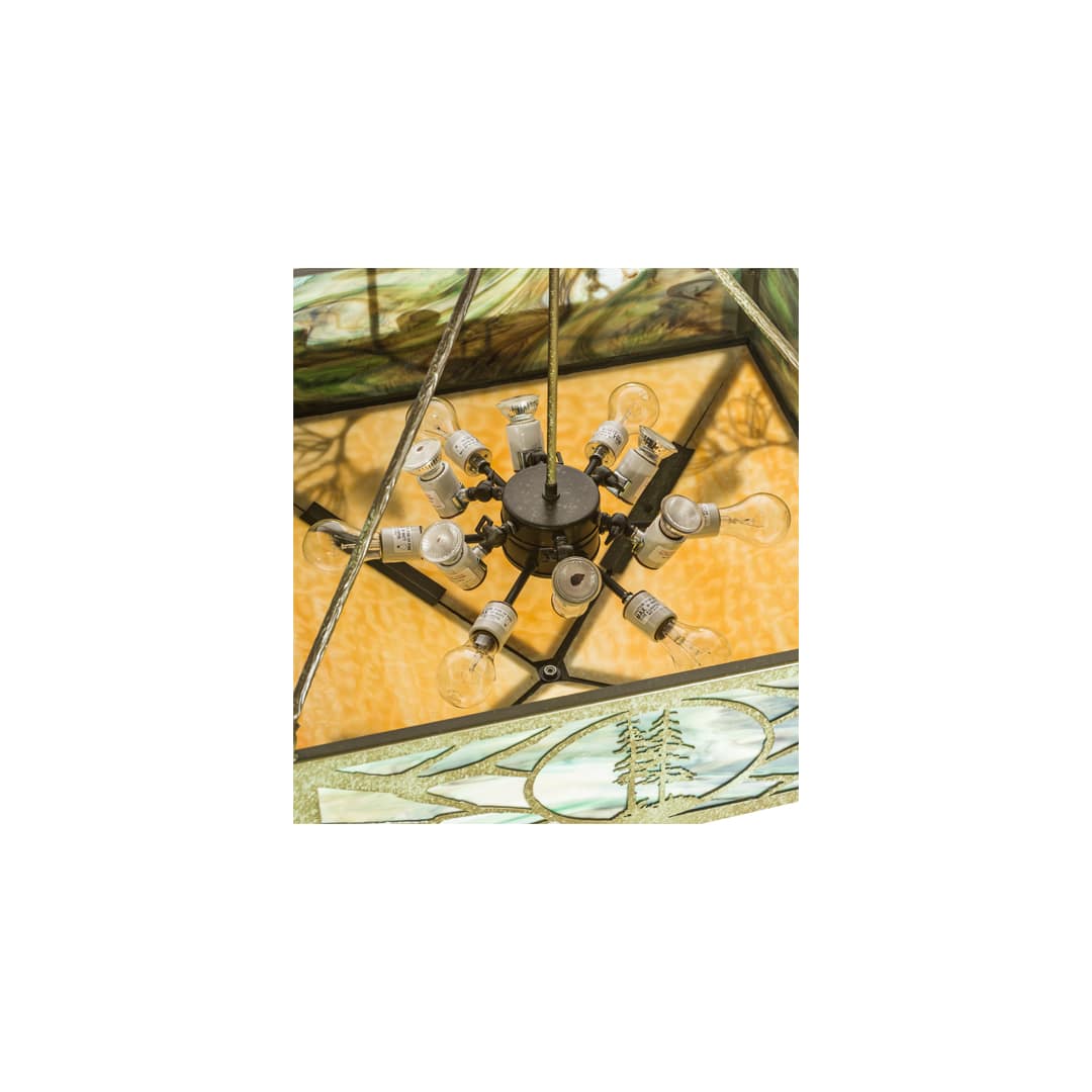 Balsam Pine 6 Light 40" Wide Pendant