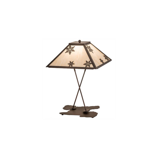 Snowflake 28" Tall Buffet Table Lamp