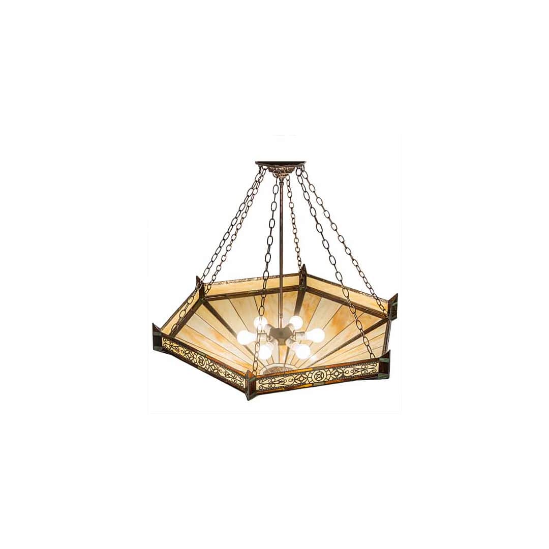 6 Light 42" Wide Pendant