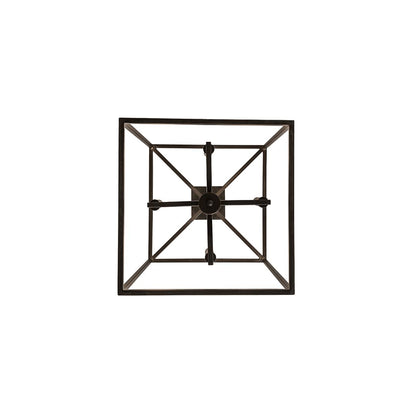 4 Light 23" Wide Taper Candle Pendant