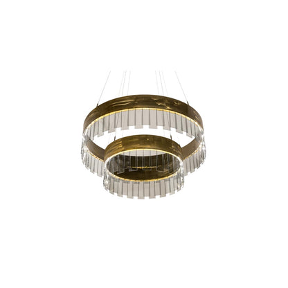 2 Light 43" Wide Suspension Pendant