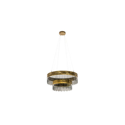 2 Light 43" Wide Suspension Pendant