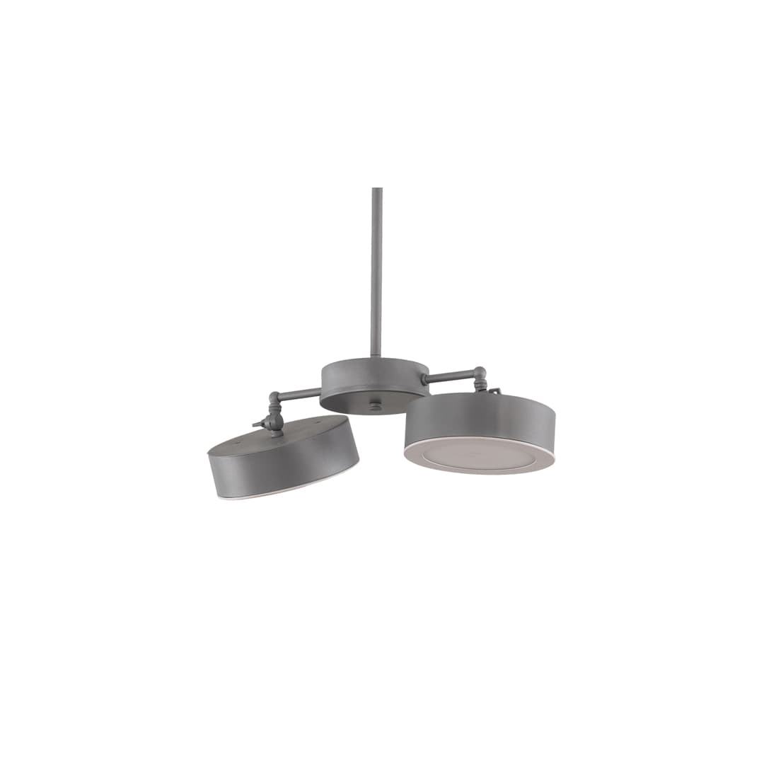 2 Light 8" Wide Mini Pendant