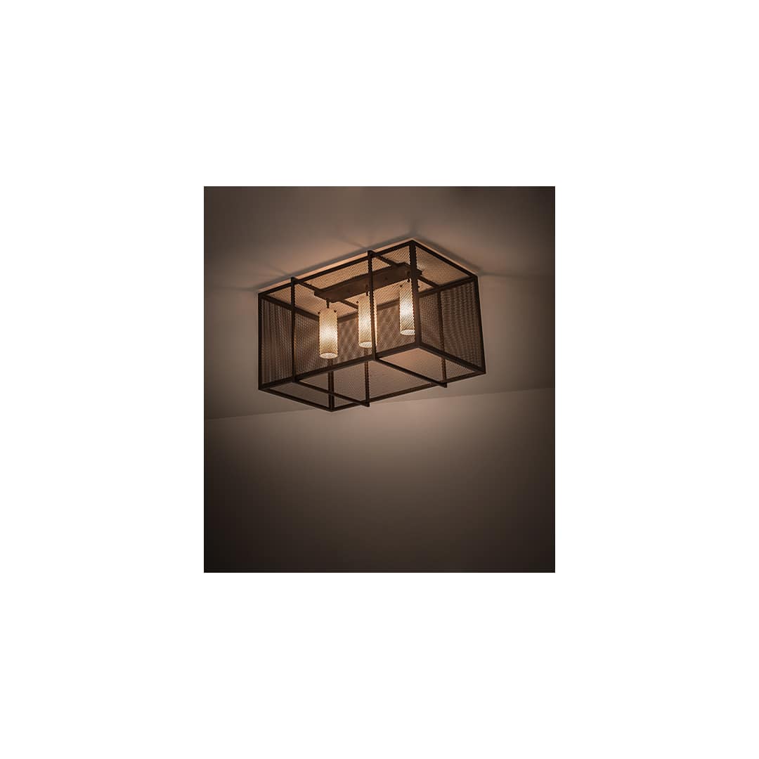 Kitzi Golpe 3 Light 32" Wide Flush Mount Ceiling Fixture