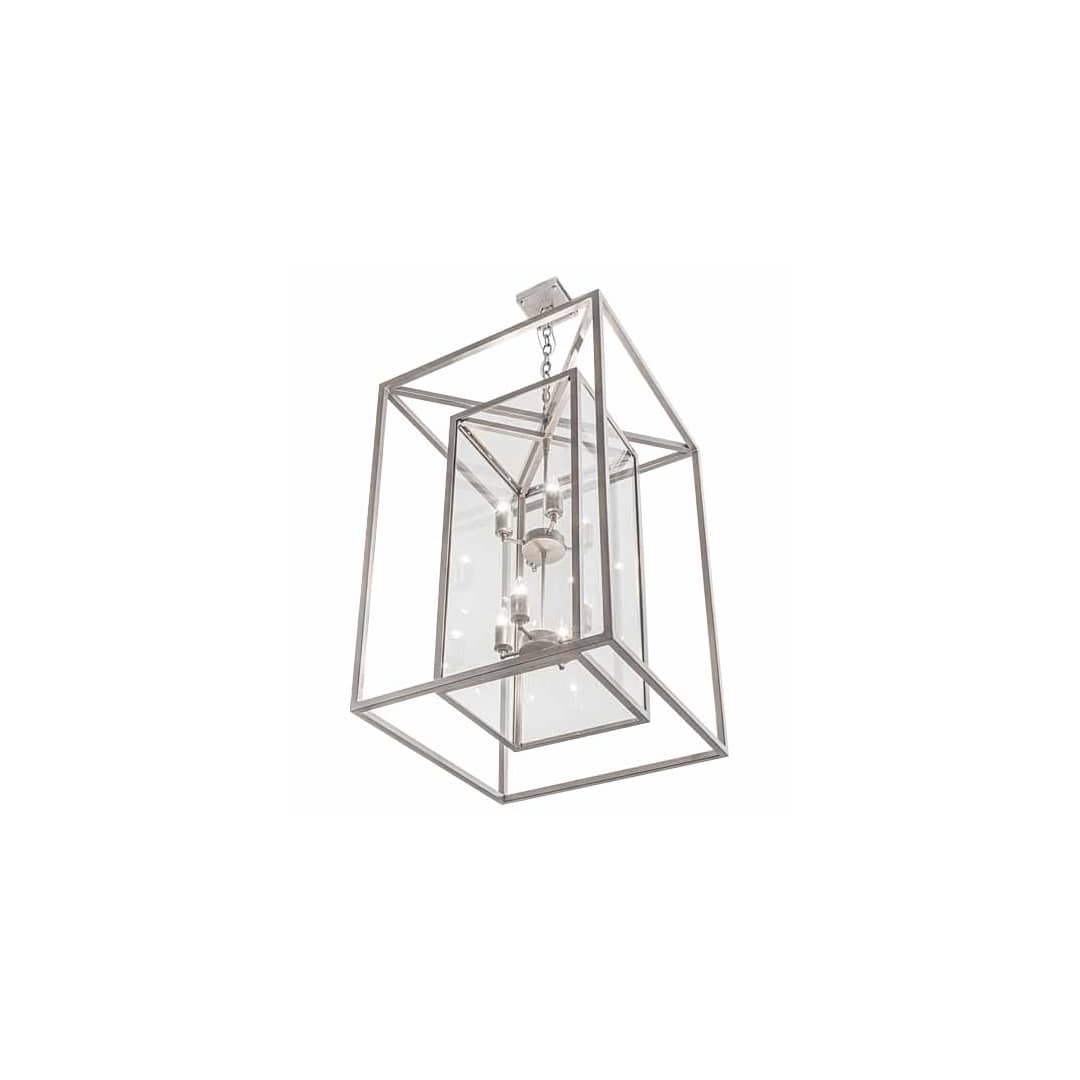 8 Light 34" Wide Taper Candle Pendant