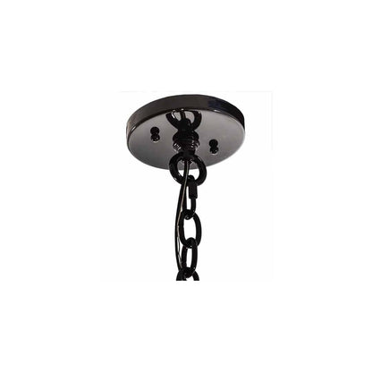 3 Light 22" Wide Taper Candle Pendant