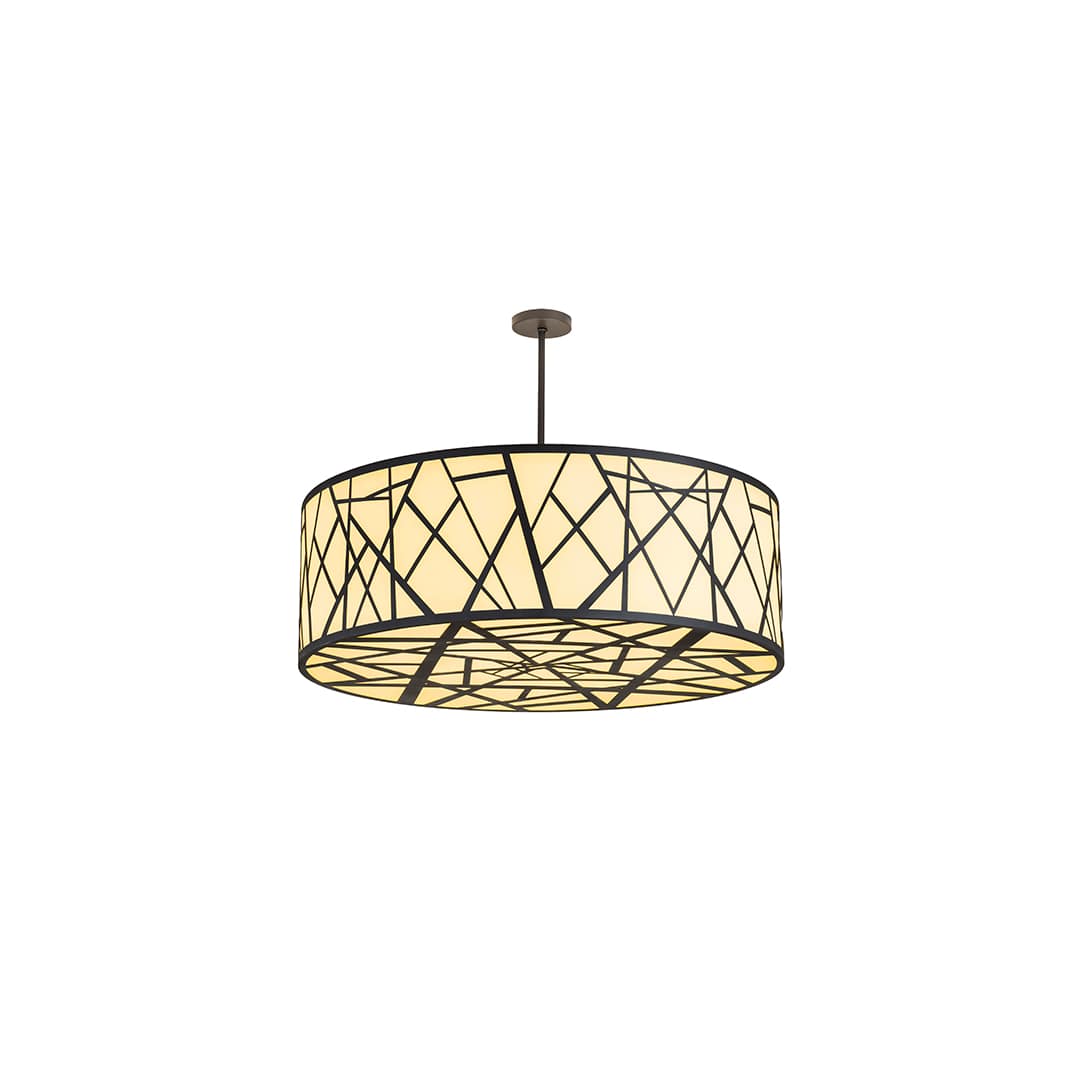 8 Light 48" Wide Pendant