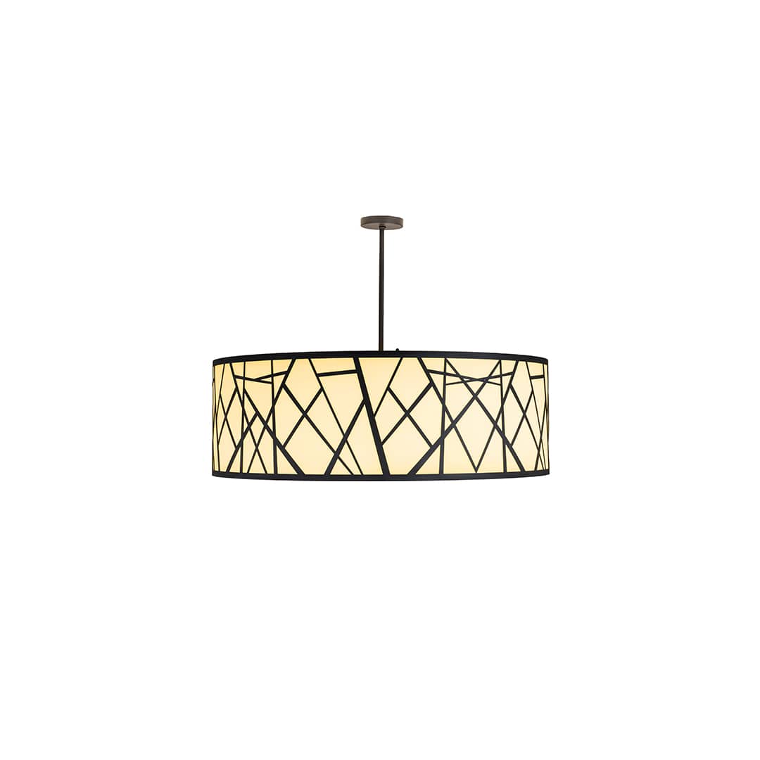 8 Light 48" Wide Pendant