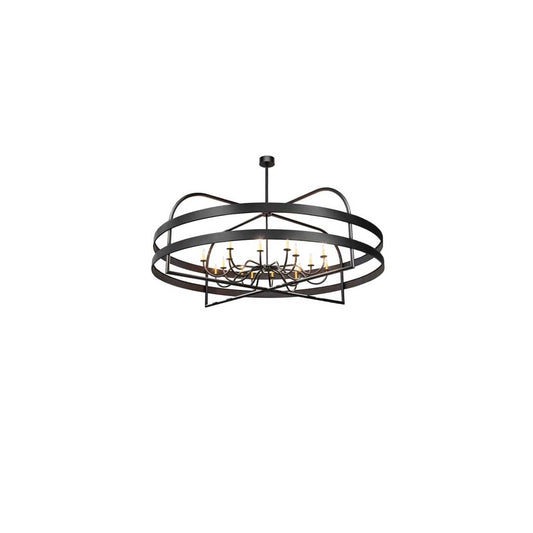 Aldari 16 Light 108" Wide Taper Candle Style Chandelier