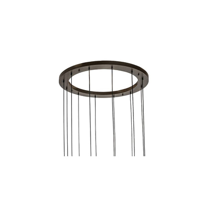 12 Light 40" Wide Multi Light Pendant