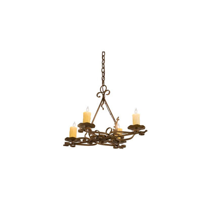 Elianna 4 Light 22" Wide Taper Candle Style Chandelier