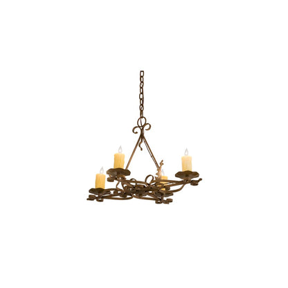 Elianna 4 Light 22" Wide Taper Candle Style Chandelier
