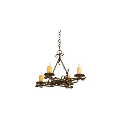 Elianna 4 Light 22" Wide Taper Candle Style Chandelier