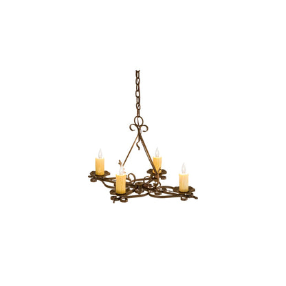 Elianna 4 Light 22" Wide Taper Candle Style Chandelier
