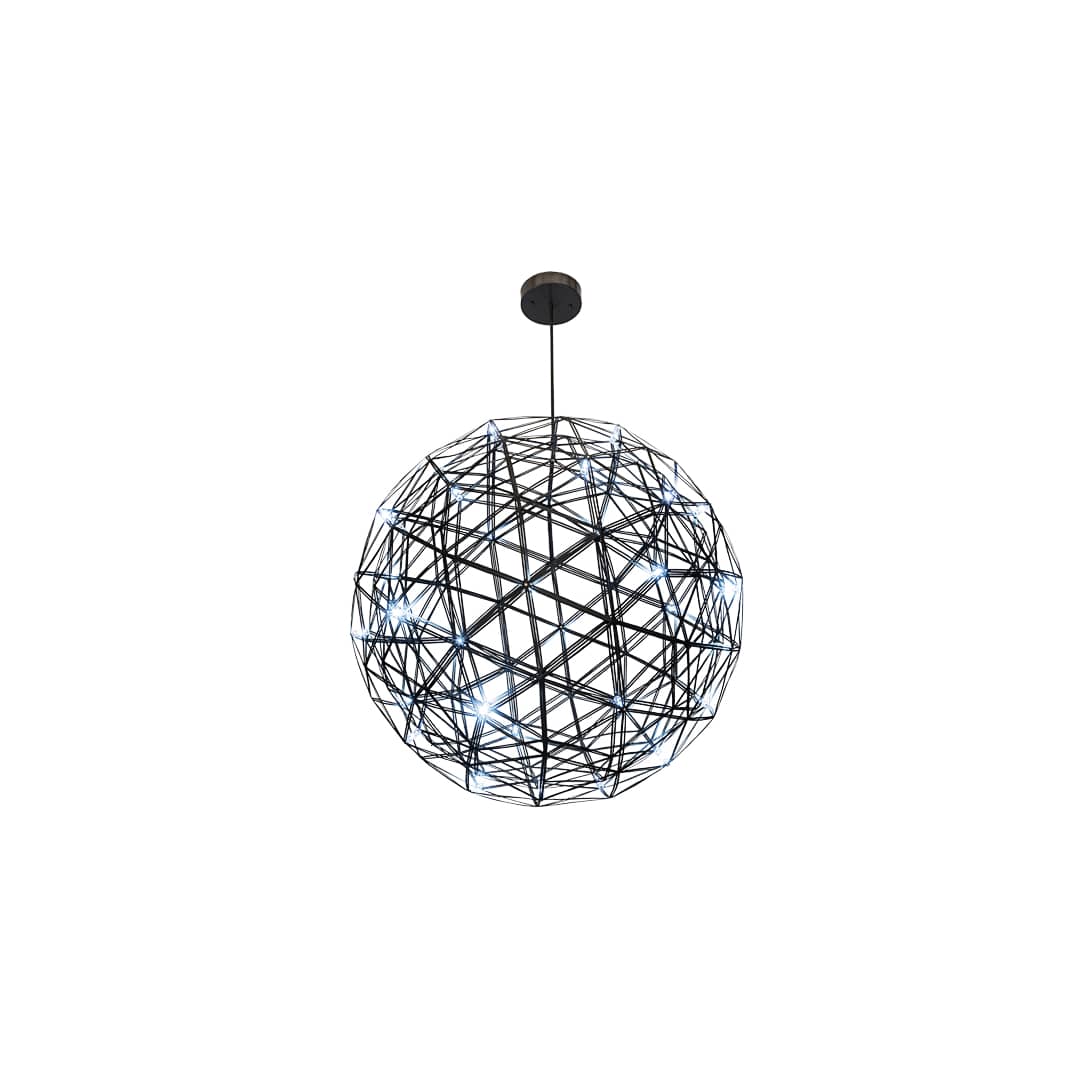 32 Light 44" Wide Cage Pendant