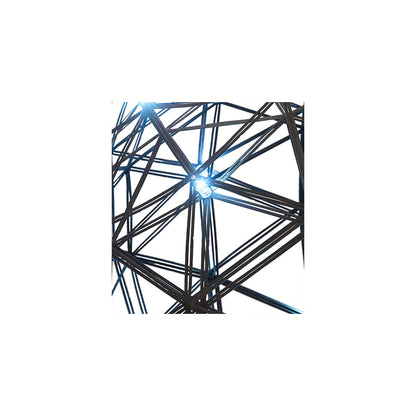 32 Light 44" Wide Cage Pendant