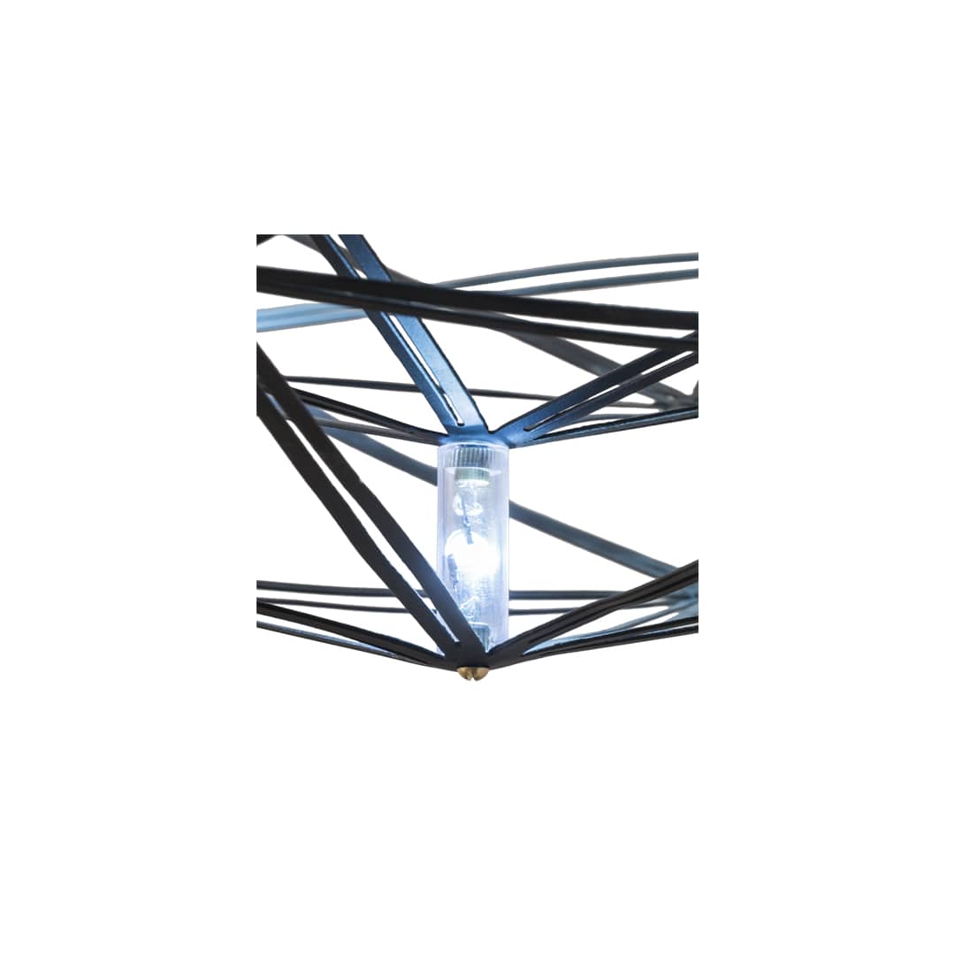 32 Light 44" Wide Cage Pendant