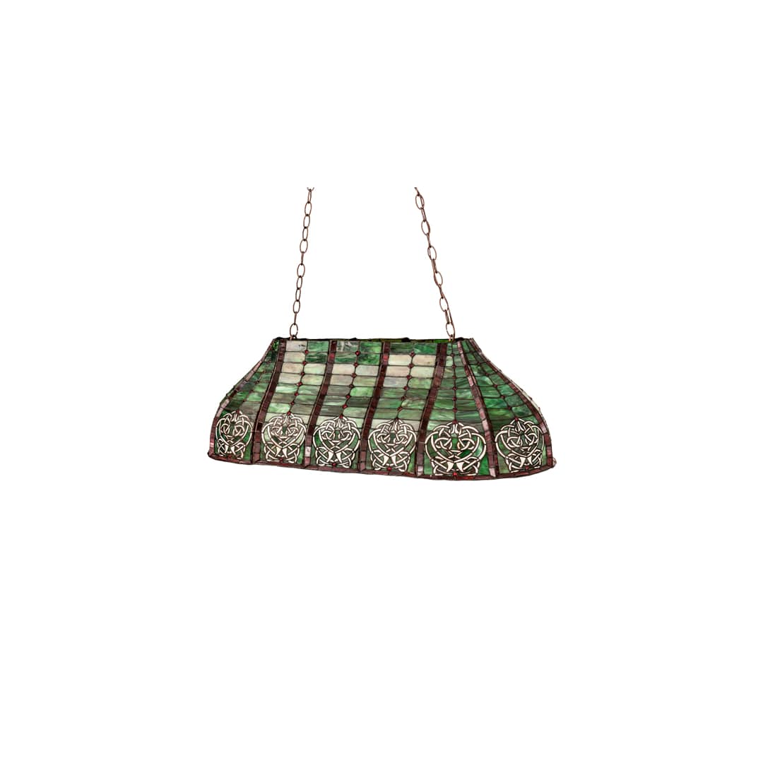 3 Light 39" Wide Billiard Linear Pendant