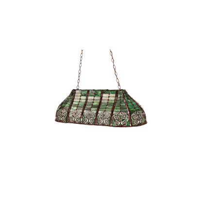 3 Light 39" Wide Billiard Linear Pendant