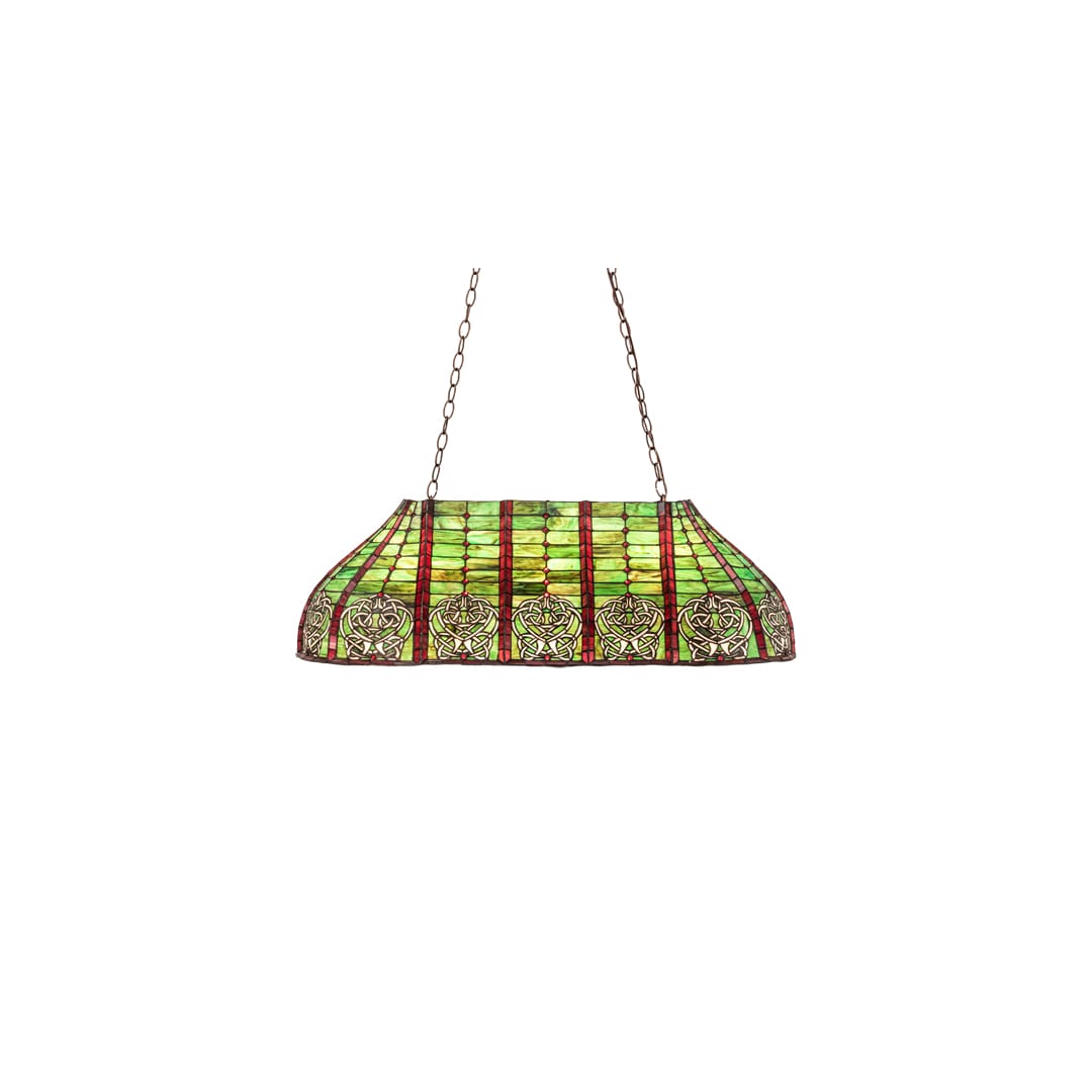 3 Light 39" Wide Billiard Linear Pendant