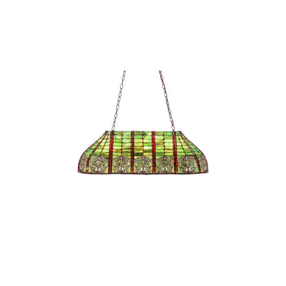 3 Light 39" Wide Billiard Linear Pendant