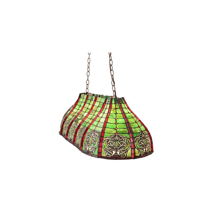 3 Light 39" Wide Billiard Linear Pendant