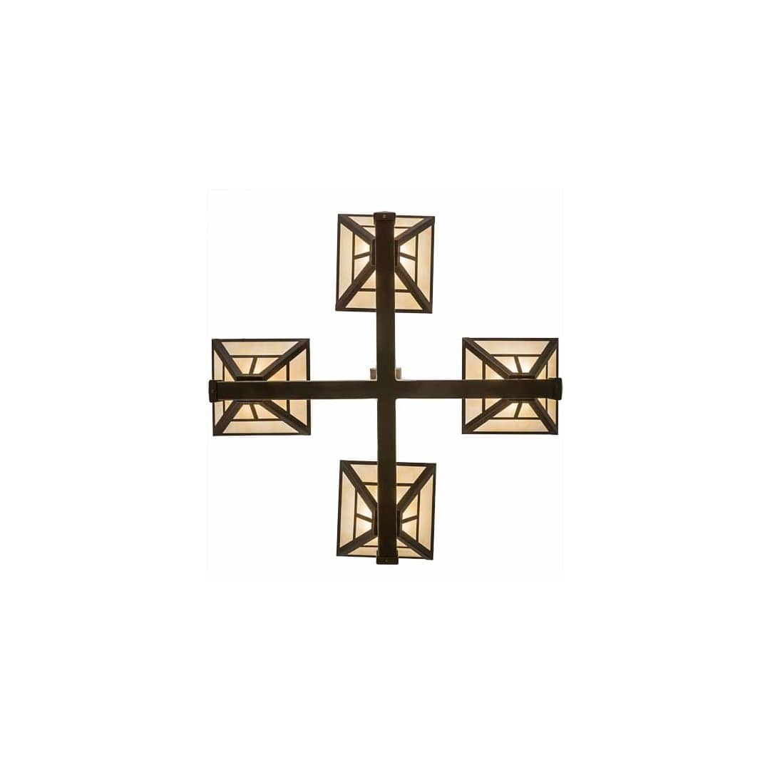 4 Light 42" Wide Pendant