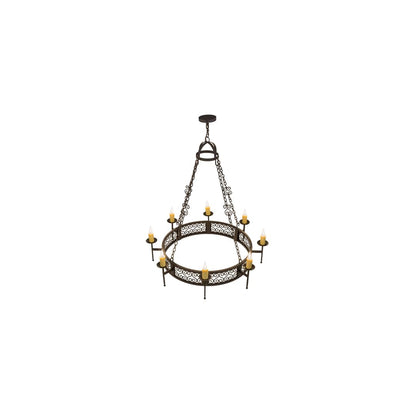Toscano 8 Light 48" Wide Taper Candle Style Chandelier