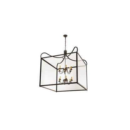 16 Light 61" Wide Taper Candle Pendant