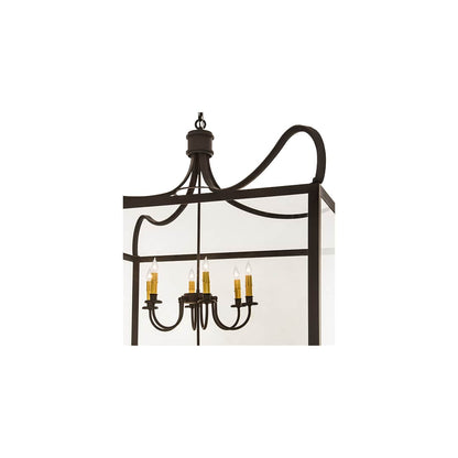 16 Light 61" Wide Taper Candle Pendant