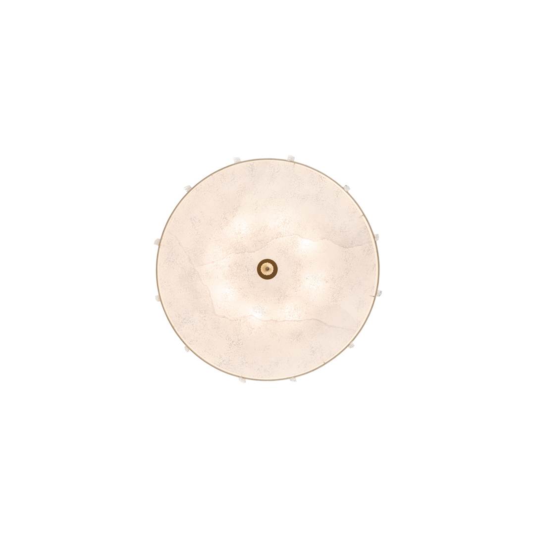 Cilindro Lujoso 8 Light 33" Wide Semi-Flush Drum Ceiling Fixture
