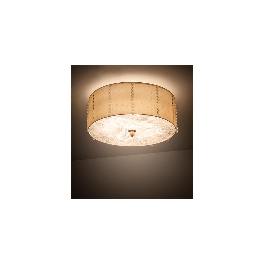 Cilindro Lujoso 6 Light 33" Wide Semi-Flush Drum Ceiling Fixture