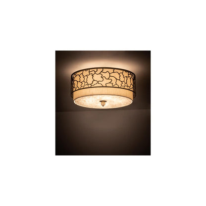 Deserto Seco 4 Light 27" Wide Semi-Flush Drum Ceiling Fixture