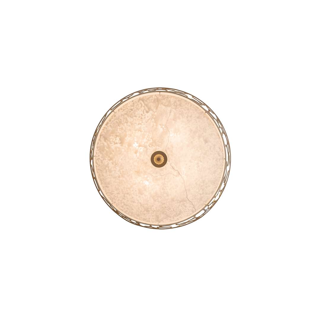 Deserto Seco 4 Light 27" Wide Semi-Flush Drum Ceiling Fixture