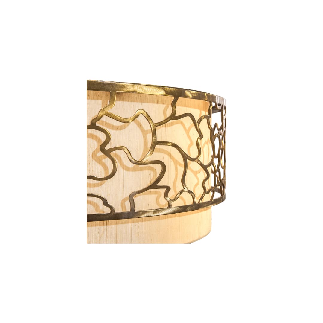 Deserto Seco 4 Light 27" Wide Semi-Flush Drum Ceiling Fixture