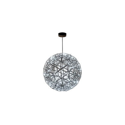 92 Light 44" Wide Cage Pendant